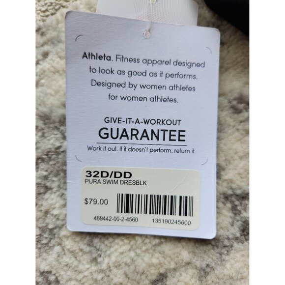 Athleta Women's Size 32D/DD Pura Swim Dress Coverup Bathing Suit NWT‎ - Picture 5 of 5
